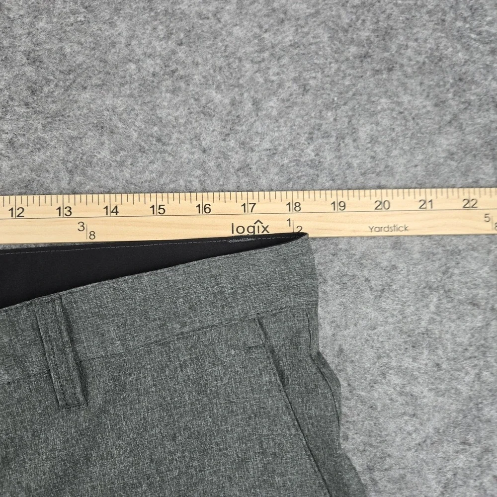 Polo Ralph Lauren 34 x 9 Gray Tech Wicking Hybrid Golf Shorts Preppy Performance
